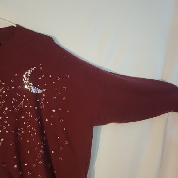 Torrid Maroon Sweater size 4x PLUS Host Pick - Picture 3 of 6